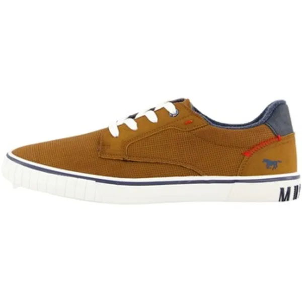Mustang Lage Sneakers Bruin, vergelijk prijzen bij 1 winkel