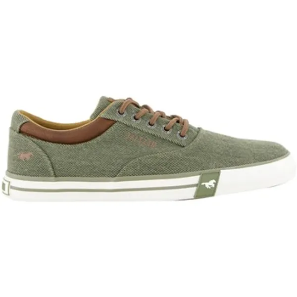 Mustang Lage Sneakers Khaki, vergelijk prijzen bij 1 winkel