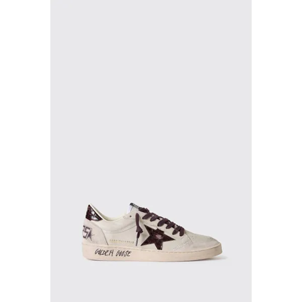 Golden Goose Ball Star Cream/Grey/Beige/Burgundy, vergelijk prijzen bij 1 winkel