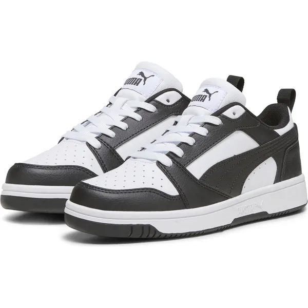 Rebound V6 Lo Puma White-Black, vergelijk prijzen bij 2 winkels