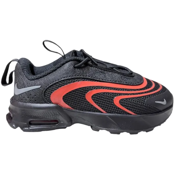 Nike Air Max Fire LET Zwart/Rood Kids, vergelijk prijzen bij 1 winkel