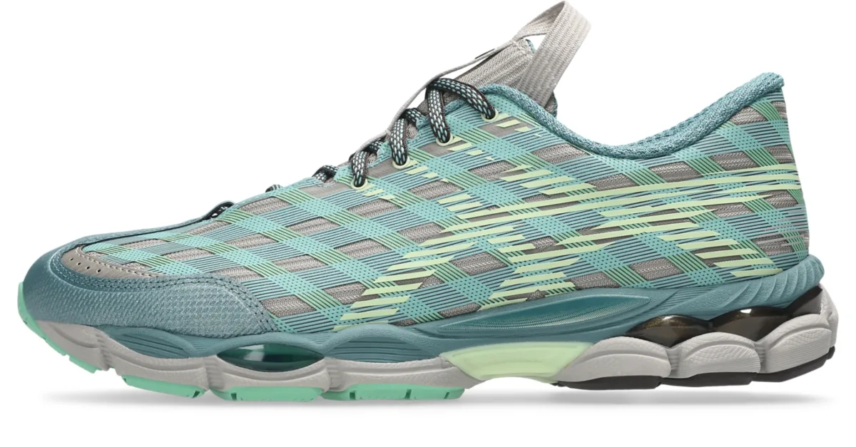 ASICS US8-S GEL-SJ33 Kiko Kostadinov Moonrock/Tatami Green, foto 1