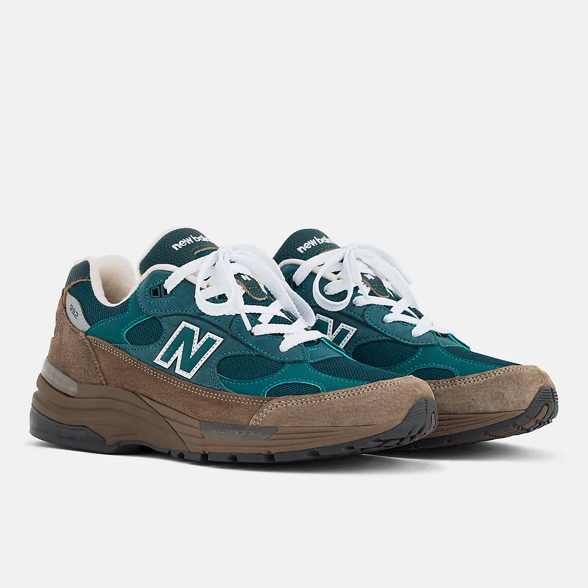 New Balance 992 Made in USA Medusa Green/Cortado/Thunder Brown, foto 2