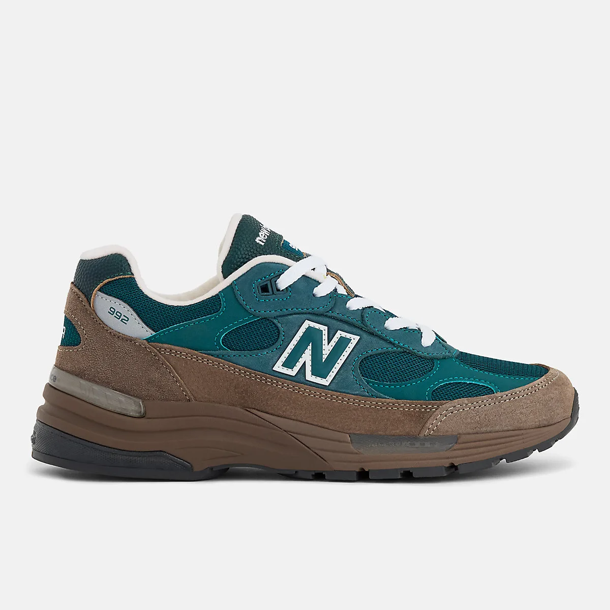 New Balance 992 Made in USA Medusa Green/Cortado/Thunder Brown, foto 4