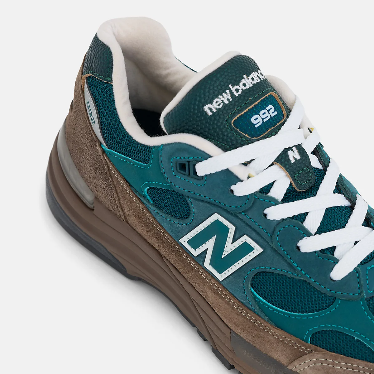 New Balance 992 Made in USA Medusa Green/Cortado/Thunder Brown, foto 6