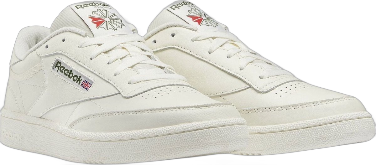 off white - donkergroen