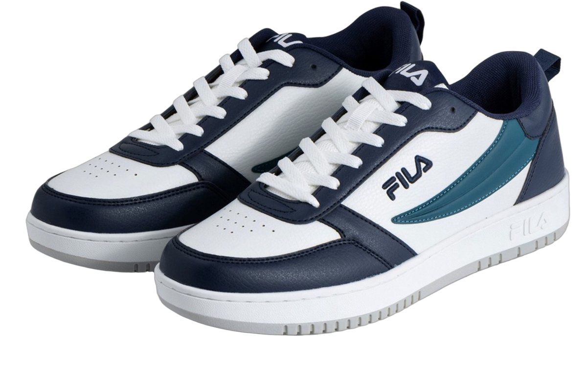 White-Fila Navy