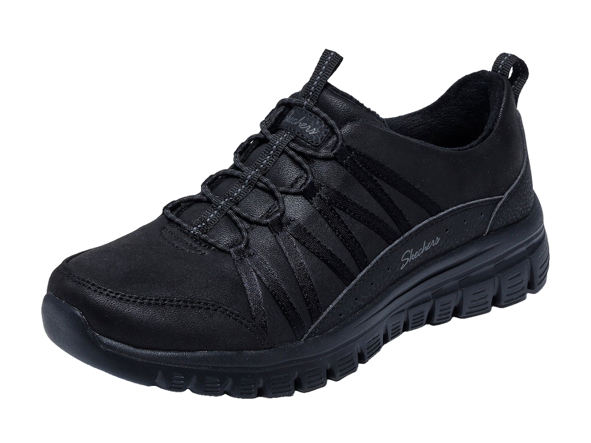 Skechers Graceful-Cozy HUG Vegan Zwart